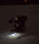 Doug  ice fishing