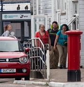 Collecting Nick and Jen from the ferry at Newhaven