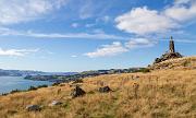 View from the Otago Troopers Memorial, Otago peninsular