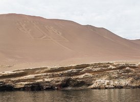 The Candalabra of Paracas. Age and origin uncertain.