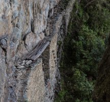 The Inca bridge