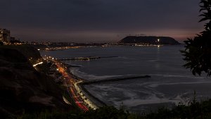 The Miraflores waterfront